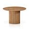 round wood table